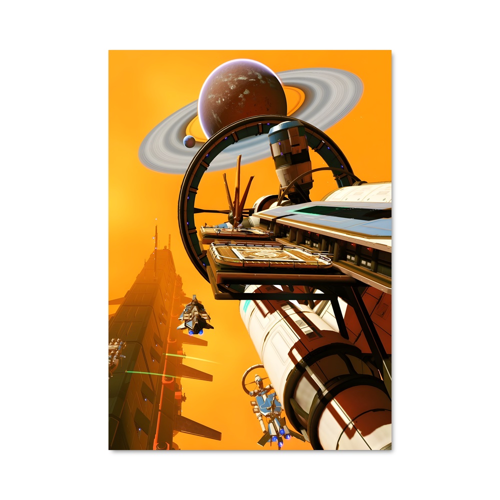 Poster Horizons Étoilés